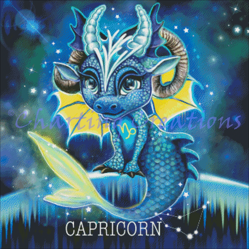 (image for) Zodiac Lil Dragonz Capricorn